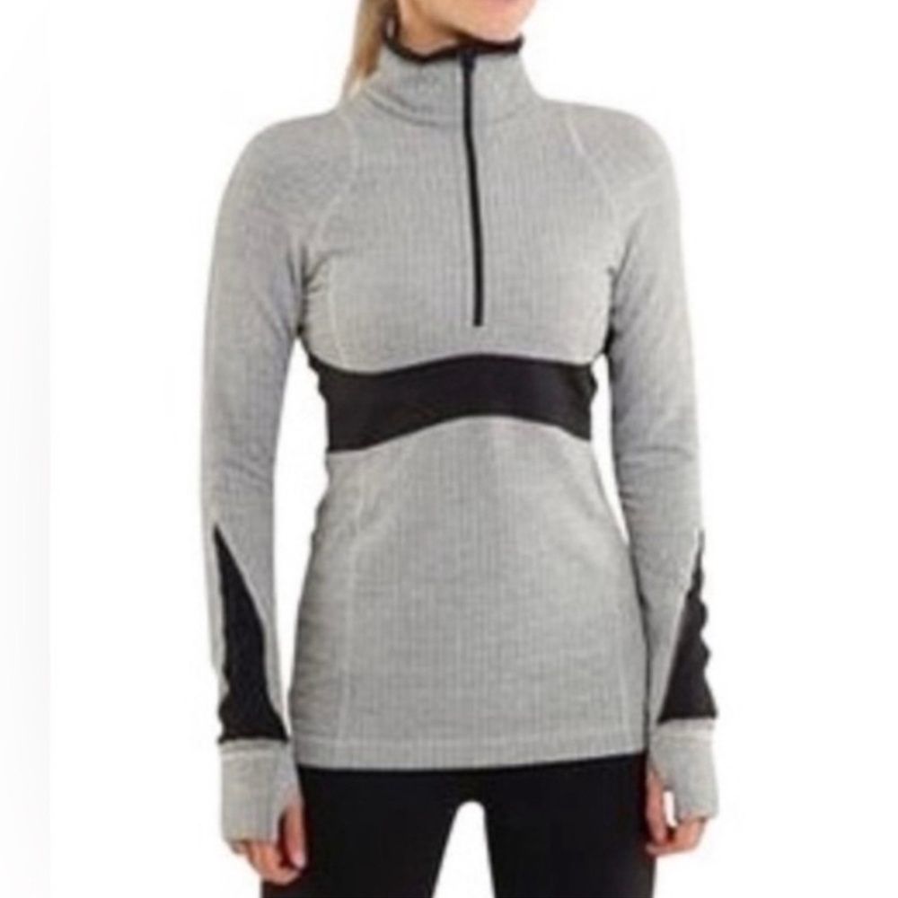 Lululemon Run Full Tilt Pullover 1/2 Zip Sweater